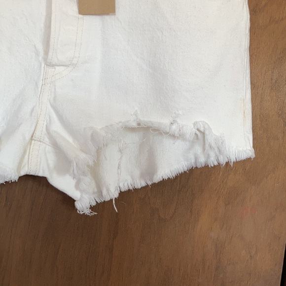 Levi’s distressed high rise 501 jean denim short cutoff vibe Size 31 - Picture 7 of 17